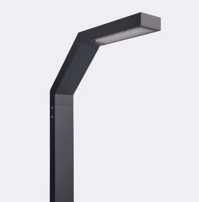 Prüfen Garten-/Parklaterne TRYSIL 1048BL Schwarz RAL-9005 263cm 12.5W 3000K - NORLYS