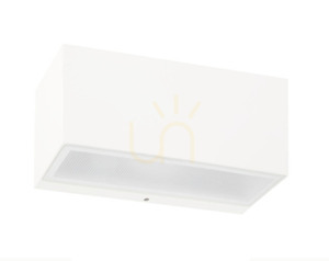 ASKER Big Pro 5085 weiß 9003 10.2W 3000K Norlys Außenwandlampe small 9