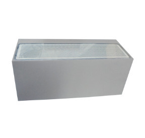 Prüfen ASKER Big Pro 5106 Aluminium 9006 8.4W 4000K Norlys Außenwandlampe.