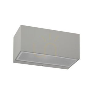 NORLYS Asker Big 5106AL LED-Außenwandleuchte, aluminiumfarben RAL 9006, 7,1 W 4000 K small 10