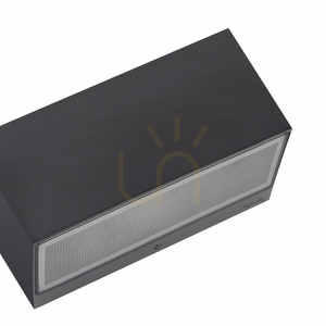 Graphitfarbene Außenwandleuchte Asker Big 5106GR LED 7,1 W 4000 K NORLYS small 3
