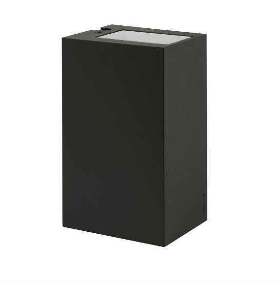 LILLEHAMMER 5027BL Außenwandleuchte schwarz 7.3W 4000K - NORLYS