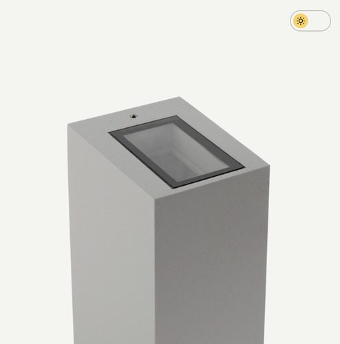 Prüfen Außenwandleuchte Lillehammer 5028 Aluminium 9006 7.3W 4000K Norlys