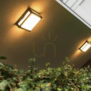 NORDLAND 5047WH 15.4W 4000K weiß RAL-9003 Außenwandleuchte / Plafond - NORLYS small 2