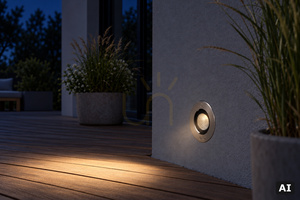 Wand-Einbauleuchte NORLYS Moss 6346ST Edelstahl LED 4,2 W 3000 K IP65 small 4