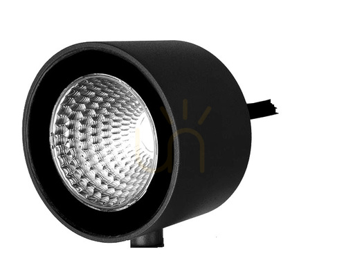 Prüfen Außenstrahler Norlys Moss 6702BL am Ausleger 60,5 cm, LED 8,4 W 3000 K 36°, schwarz RAL 9005