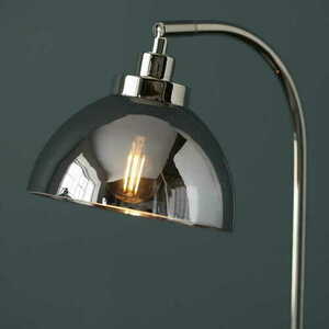 Tischleuchte Endon Caspa Nickel Glas Stahl E14 LED 100043 small 5
