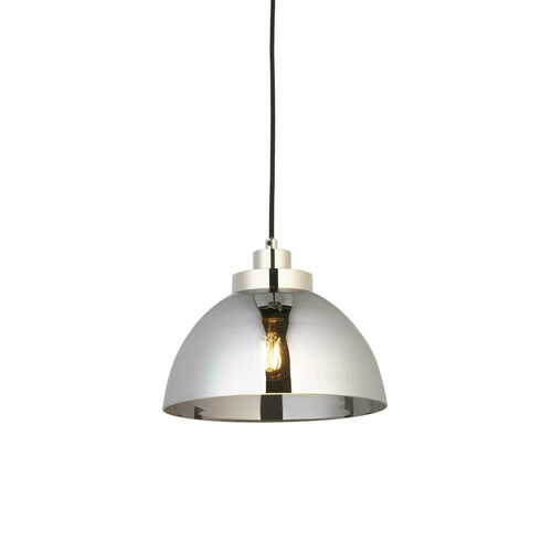 Prüfen Pendelleuchte Endon Caspa 100046 Nickel Glas 27 cm E27
