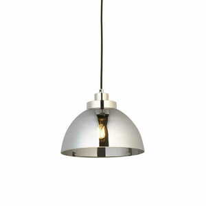 Pendelleuchte Endon Caspa 100046 Nickel Glas 27 cm E27 small 0