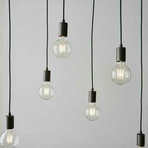 Pendelleuchte Endon Stellan Holz 6-flammig E27 dimmbar 101684 small 5