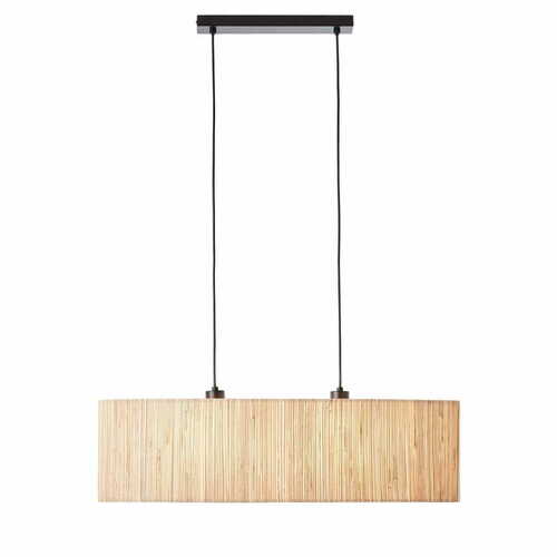 Prüfen Endon Longshore Pendelleuchte aus natürlichem Seegras 2xE27 101692
