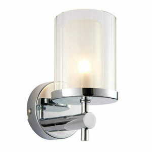 Wandleuchte Endon Britton 51885 Chrom Glas IP44 LED dimmbar G9 small 0