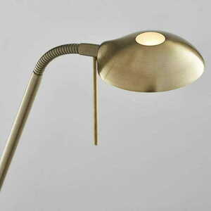 Stehleuchte Endon Monaco Messing Weiß 182 cm LED R7s small 3