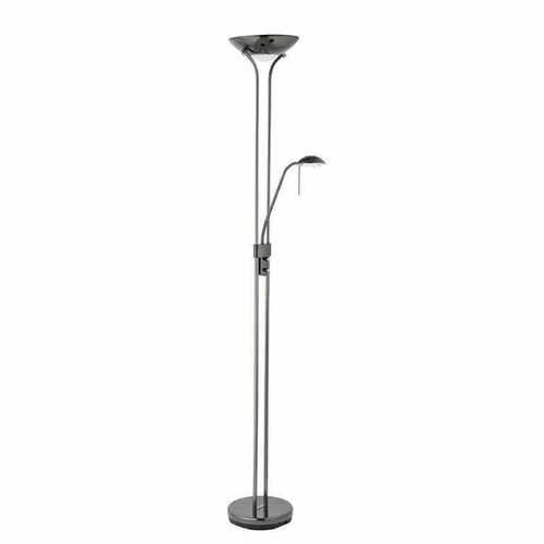 Prüfen Stehleuchte Endon Rome Schwarz Stahl Glas 180 cm R7s