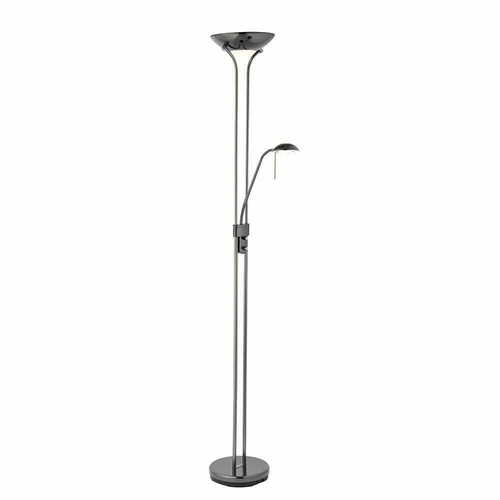 Prüfen Stehleuchte Endon Rome Schwarz Stahl Glas 180 cm R7s