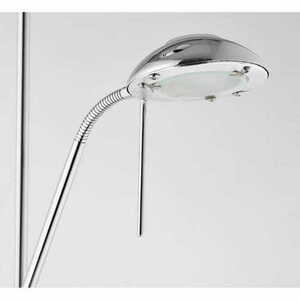 Stehleuchte Endon Rome Chrom Weiß Stahl Glas small 4