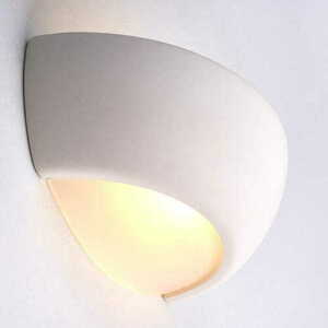 Wandleuchte Endon Eton aus Ton, Ziegelstein, E27, dimmbar, modern small 1