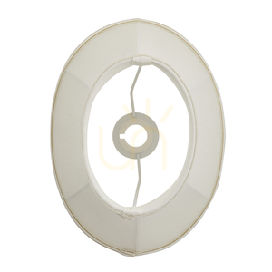 Ovaler Lampenschirm Endon Celia CELIA-12 cremefarben 31 cm small 3