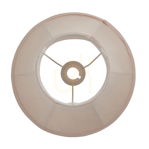 Prüfen Lampenschirm Endon Carrie Creme Stoff 31 cm E27 CARRIE-12