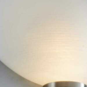 Wandleuchte Endon Welles Weiß Nickel Glas klassisch WELLES-1WBSC small 1