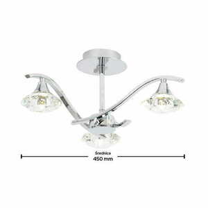 Langella Deckenleuchte LANGELLA-3CH Endon small 2