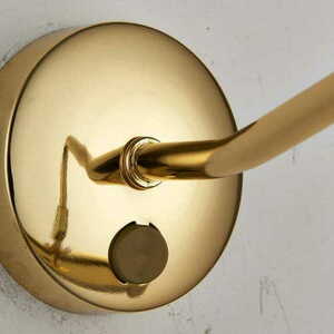 Wandleuchte Endon Turner Messing Gold 2-flammig E14 LED dimmbar PL350-E14-SWBP small 2