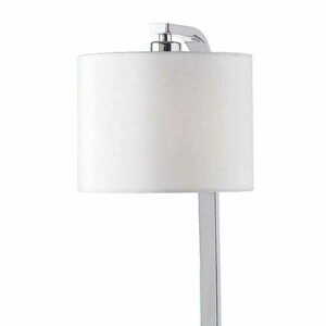 Stehlampe Endon Canning Weiß Chrom Stoff E14 LED modern CANNING-TLCH small 2
