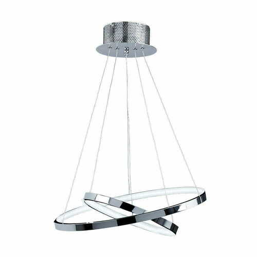 Prüfen Pendelleuchte Endon Kline LED Chrom Weiß 45 cm Stahl