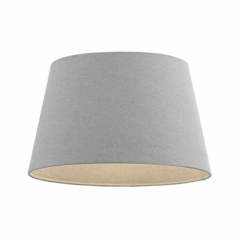Prüfen Lampenschirm Endon Cici Grau Stoff 45,5 cm CICI-18GRY