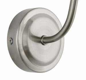 Wandleuchte Endon Mendip 60800 Nickel Stahl Glas E14 dimmbar small 4