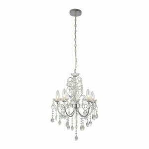 Pendelleuchte Endon Tabitha Chrom Kristall 5-flammig 61384 small 0