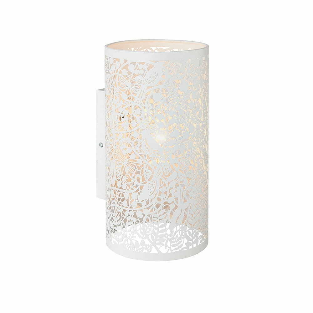 Fali lámpa Endon Secret Garden bézs fehér acél E14 LED szabályozható 61684