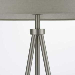 Stehlampe Endon Tri grau Stoff E27 152,5 cm 66987 small 3