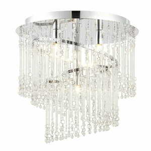 Deckenleuchte Endon Camille Chrom Glas 4-flammig Ø35 cm 68698 small 0