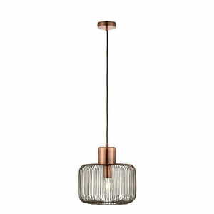 Pendelleuchte Endon Nicola Kupfer Stahl E27 30 cm 68986 small 0