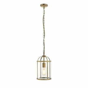 Pendelleuchte Endon Lambeth Messing Glas 20 cm E27 69454 small 0