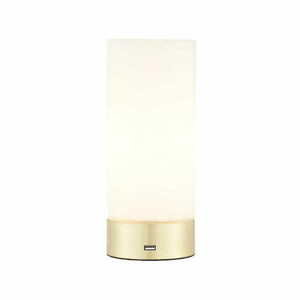 Stehleuchte Endon Dara Messing Weiß Gold E14 24 cm 69520 small 0