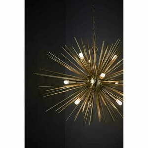 Pendelleuchte Endon Orta 9-flammig Messing LED dimmbar Ø62 cm G9 small 4