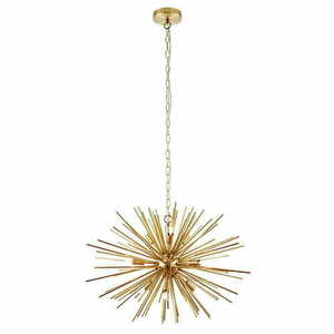 Pendelleuchte Endon Orta 9-flammig Messing LED dimmbar Ø62 cm G9 small 0
