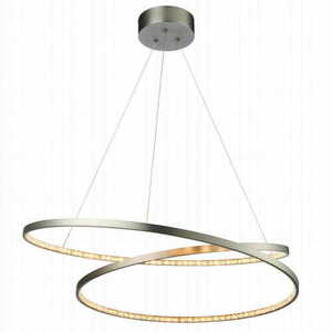 Pendelleuchte Endon Eternity Nickel Kristall 70 cm 72969 small 5