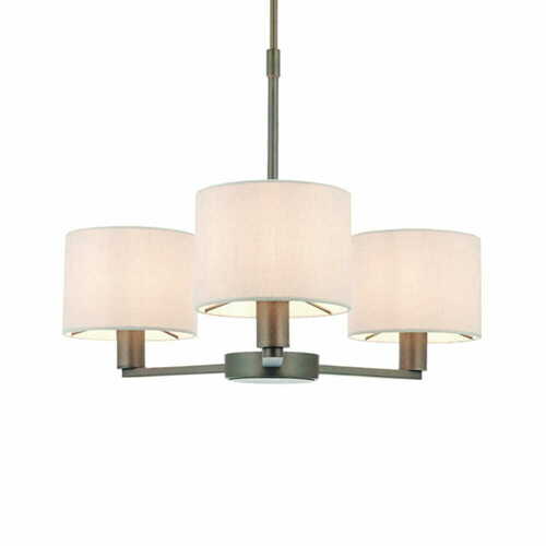 Prüfen Pendelleuchte Endon Daley 73016 3-flammig E14 dunkle Antikbronze