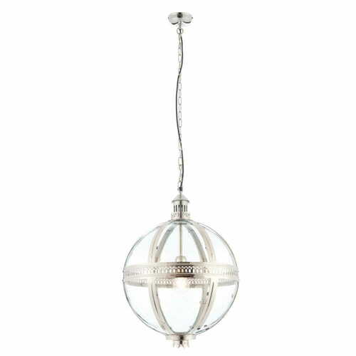 Prüfen Pendelleuchte Endon Vienna Messing/Chrom Glas E27 41 cm 73108