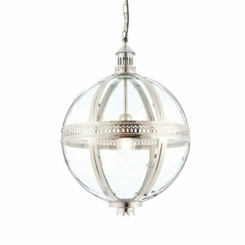 Prüfen Pendelleuchte Endon Vienna Messing/Chrom Glas E27 41 cm 73108