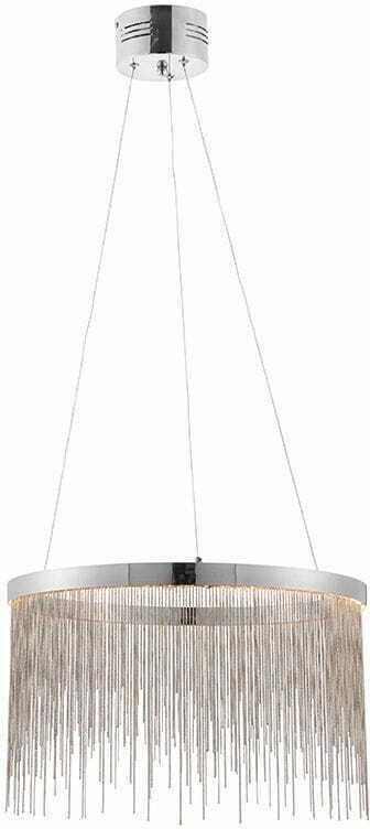 Pendellampa Endon Zelma Krom LED 45 cm 73768