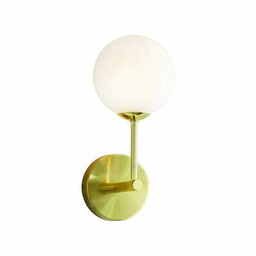 Prüfen Wandleuchte Endon Otto Messing Glas G9 dimmbar LED 75960