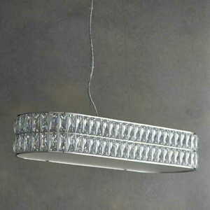 Pendelleuchte Endon Verina 76514 Chrom Kristall LED dimmbar small 2