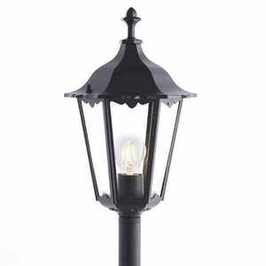 Endon Burford 76550 Garten-Standleuchte, schwarz, E27, 105 cm small 1