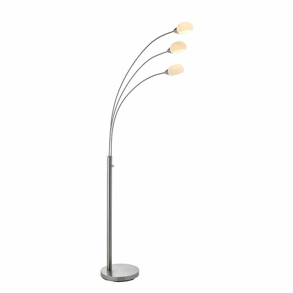 Lampă de podea LED Endon Jaspa 3x5.5W nichel 3000K 1810lm 180 cm 76567