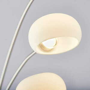 Stehleuchte Endon Jaspa 76568 LED Silber Stahl Glas 5-flammig small 4