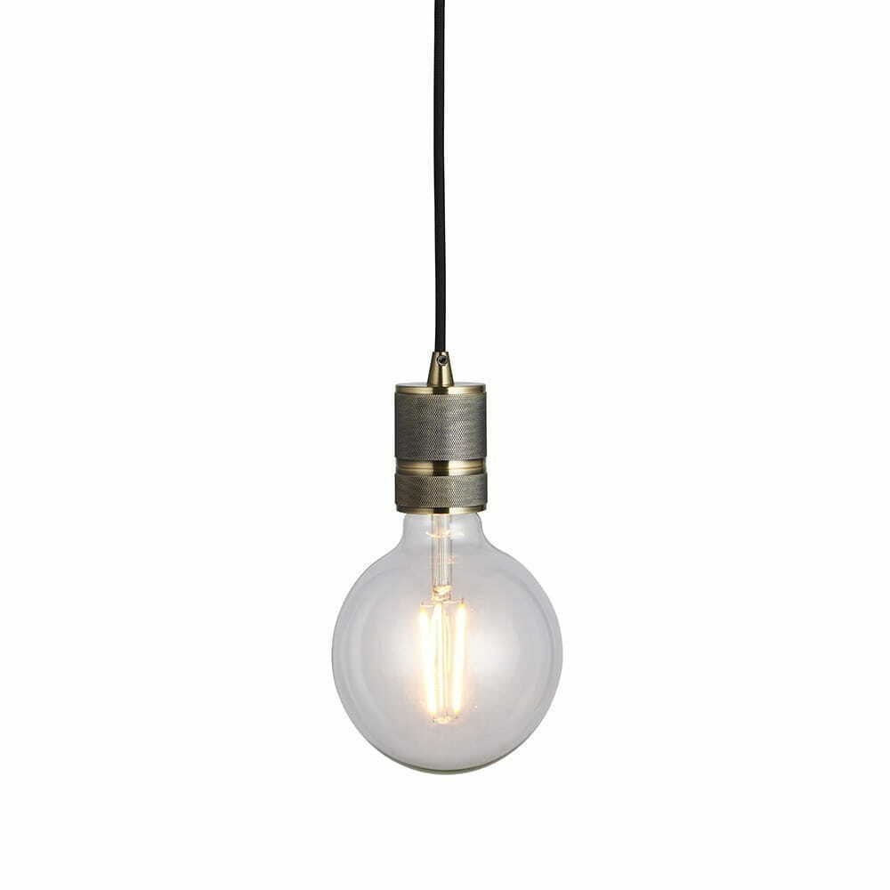 Függőlámpa Endon Urban sárgaréz E27 LED 76587